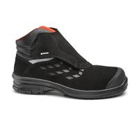 Scarpa alta PERSEUS per saldatore in pelle scamosciata idrorepellente nera S3L F