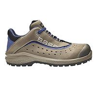 Base Protection Be-Active Scarpa Antinfortunistica, da Uomo e Donna, Marrone Chiaro/Blu, Taglie 39