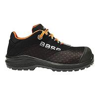 Base Protection Be-Fit Scarpa Antinfortunistica, da Uomo e Donna, Nero/Arancione, Taglie 45
