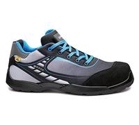 Base Protection Bowling Scarpa Antinfortunistica, da Uomo e Donna, Nero/Blu, Taglie 45