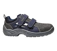 Base Protection Central Scarpa Antinfortunistica, da Uomo e Donna, Grigio/Blu, Taglie 38