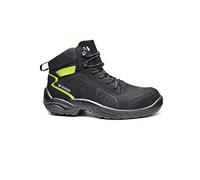 Base Protection Chester Top Scarponcino Antinfortunistico, da Donna e Uomo, Nero/Verde, Taglie 40