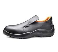 Base Protection Cloro N Scarpa Antinfortunistica, da Uomo e Donna, Nero/Arancione, Taglie 37