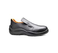 Base Protection Cloro N Scarpa Antinfortunistica, da Uomo e Donna, Nero/Arancione, Taglie 48