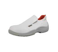 Base Protection Cloro Scarpa Antinfortunistica, da Uomo e Donna, Bianco/Arancione, Taglie 38