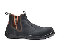 Base Protection Dealer Scarponcino Antinfortunistico, da Uomo, Nero/Arancione, Taglie 43