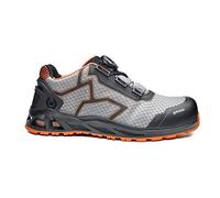 Base Protection K-Jump Scarpa Antinfortunistica con Sistema BOA, Grigio/Arancione, Taglie 44