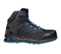 Base Protection K-Road Top Scarponcino Antinfortunistico, da Donna e Uomo, Nero/Blu, Taglie 47