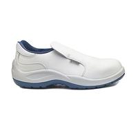 Base Protection Litio Scarpa Antinfortunistica, da Uomo e Donna, Bianco/Blu, Taglie 46