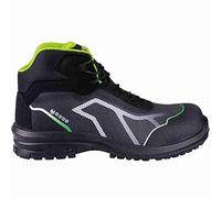 Base Protection Oren Top Scarponcino Antinfortunistico, da Donna e Uomo, Nero/Verde, Taglie 46