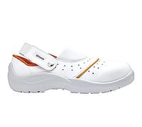 Base Protection Osmio Scarpa Antinfortunistica, da Uomo e Donna, Bianco/Arancione, Taglie 38