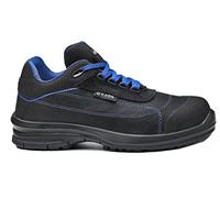 Base Protection Pulsar Scarpa Antinfortunistica, da Uomo e Donna, Nero/Blu, Taglie 36