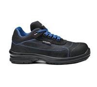 Base Protection Pulsar Scarpa Antinfortunistica, da Uomo e Donna, Nero/Blu, Taglie 38