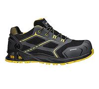 Base Protection K-Speed Scarpa Antinfortunistica, da Uomo e Donna, Nero/Giallo, Taglie 39