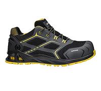 Base Protection K-Speed Scarpa Antinfortunistica, da Uomo e Donna, Nero/Giallo, Taglie 42