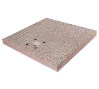 Base Quadrata 40x40x5 cm per Fontane con Ghiera Piccola in Cemento Belfer 42/BSE/2