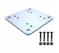 Base quadrata RAM-MOUNT RAM-202-225BU in metallo con forature VESA e AMPS
