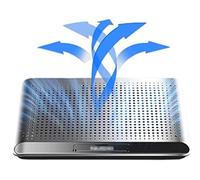 Base Raffreddamento Pc Portatile Laptop Cooler Cooling Pad Notebook Cooler Stand Cooling Pad Tappetino Di Raffreddamento, Dispositivo Di Raffreddamento Per Laptop USB A 2 Porte Ventola Pc Per Ufficio