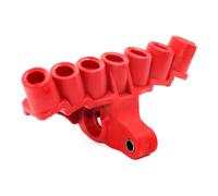 BASE RASTRELLO ROSSA PER PETTINE LISAM V8 TURBO
