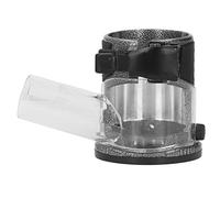 Base regolabile in lega di alluminio per router a immersione per macchine da taglio, con copertura per la raccolta della polvere e protezione trasparente, strumento con