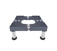 Base Regolabile per Lavatrice, Macchina Stand Frigo Base Lunghezza/Larghezza 16.5-26in Altezza 9.1-10.6in Supporti 300kg Base per Lavastoviglie per Lavatrice Asciugatrici 4 Piedini Gray