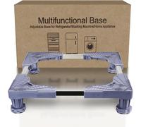 Base Regolabile per Lavatrice per Frigorifero, 43,2 - 61 Cm, Con 4 Piedini Resis