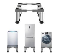 Base regolabile, Supporto for elettrodomestici regolabile in altezza multicolore(Gray,Height:9.4-10.6in)