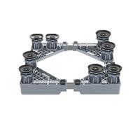 Base regolabile, Supporto Frigo E Lavatrice Regolabile Con 8 12 4 Gambe, Base 40-68 cm, Altezza 9-12(Three-door,8 legs)