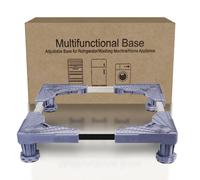 BASE REGOLABILE SUPPORTO LAVATRICE FRIGORIFERO 43 2 X 61 CM 4 PIEDINI ANTIVIBRAZ