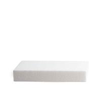 Base rettangolare in polistirolo bianco h5 30x45 cm