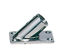 Base rettangolare inox 45° 22 mm - 1 PZ Osculati - 41.165.00 - 4116500