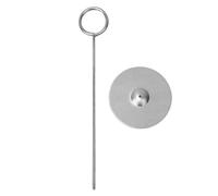 Base rotonda in metallo Porta promemoria Clip per biglietti Immagine Organizzatore da scrivania Forniture di cancelleria per segnaposto per matrimoni Numeri da tavolo per feste (300 mm)