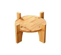 Base rotonda per dispenser di bevande - Supporto per dispenser di succo e acqua in legno, accessorio per feste per matrimoni, buffet, eventi all'aperto, scuola e riunioni in chiesa