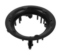 Base Rotonda per Griglia Altoparlante da Soffitto Nera in Plastica | Montaggio Accurato, Installazione Semplice, Struttura Resistente alla Deformazione, Trasmissione Sonora Ottimale
