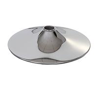 Base rotonda per sgabelli T845 metallo cromato - Ø 41cm