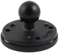Base Rotonda RAM 2.5" Con Sfera Da 1" E Adattatore Base Magnetica Tripla