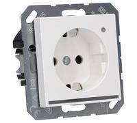 Base Schuko con illuminazione LED bianco Alpinio