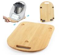 Base Scorrevole per Bimby TM6 / TM5, Tavola per Bimby con Rotelle, Vassoio Scorrevole con Maniglia, Movimento Rapido E Supporto Sicuro, Base Accessori per Bimby TM5 TM6