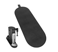 Base Scorrevole per Macchina del Caffè | Tappetino Scorrevole per Macchina da Caffè con Cinturino | Base Antiscivolo da 42 x 15 cm per Protezione Bancone,Per Cucina Bar e Attività Commerciali