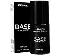 Base Semipermanente Unghie con Dispersione Hema Free, Base Gel Unghie per Smalto Semipermanente, Resistente e Elastica per Gel Ricostruzione Professionale, Acrygel, Ricostruzione Unghie da 8ml.