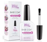 Base Semipermanente Unghie Gel UV-LED 10 ml Clear - Base Coat Autolivellante Universale Per Tutte Le Marche di Smalti Semipermanenti e Gel Per Unghie Ideale per Incrementare la durata dei colori