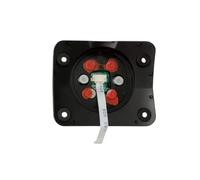 Base slitta flash in metallo, compatibile con Godox, V1 S N C | Base di montaggio slitta per flash di 3a generazione, per ricambio e riparazione(V1C)