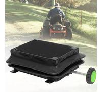 Base smorzante per trattore camper con sospensione per sedile a forbice universale con copertura antipolvere e maniglia con peso regolabile, smorzamento del sedile universale