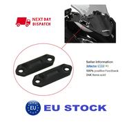 BASE SPECCHIO ELIMINA COPERCHIO TAPPI BLOCCO OFF PLATE per KAWASAKI NINJA 300...
