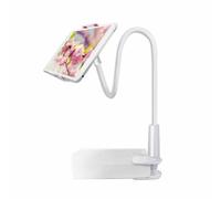 Base stabile in alluminio, supporto flessibile a collo d'oca regolabile per dispositivi da 4 a 10,6 pollici, inclusi iPhone, iPad, Nintendo Switch,