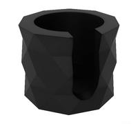 Base stabile per pressare il caffè, con sette punti di pressatura per una distribuzione uniforme dei fondi di caffè e uno slittamento ridotto nella produzione quotidiana