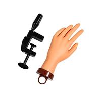 Base stabile Pin per esercitazione, supporto per modello, piegatura regolabile per manicure, design portatile, robusto PVC, professionale Pin Salon