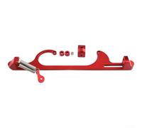 Base staffa cavo acceleratore, per corpi acceleratore serie 4150 4160 in lega di alluminio per una risposta costante dell'acceleratore (rosso)
