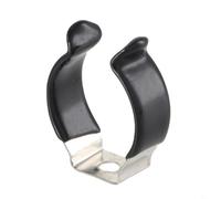 Base stretta a molla con impugnatura in spugna in acciaio inox e tubi, resistente, porta attrezzi per scope, spazzole, rastrelli, organizer in gomma per officina, sicuro per garage per clip capannone