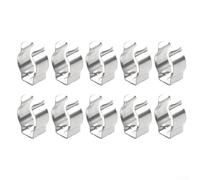 Base stretta portautensili con molla in acciaio al manganese Terry Clips 10 pezzi (32 mm (altezza 46))